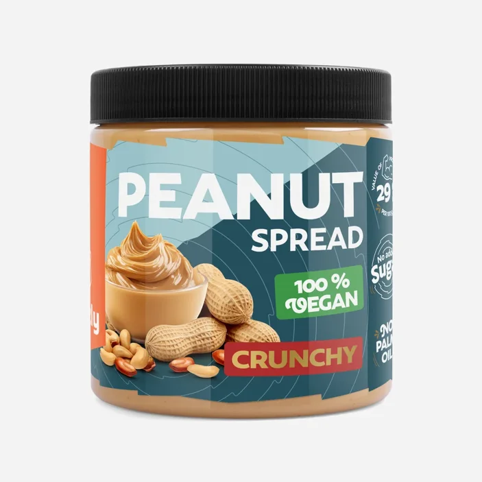 100% Erdnussmus crunchy