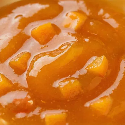 100 % Mango ohne zugesetzten Zucker mit extra Fruchtstücken