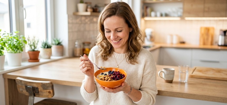 Granola mit Cranberries Grizly