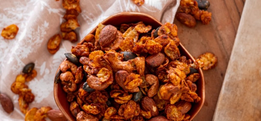 Salziger Mix Salties geräuchert Granola Grizly