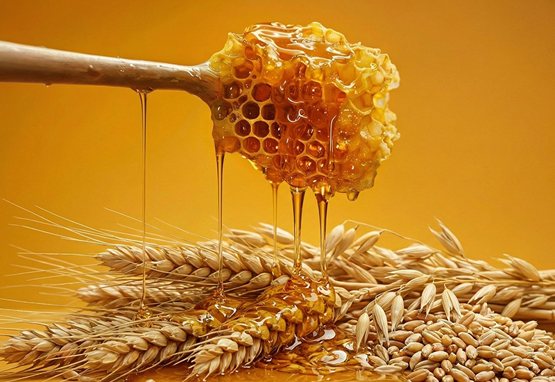 Ketchupflasche und Tomaten