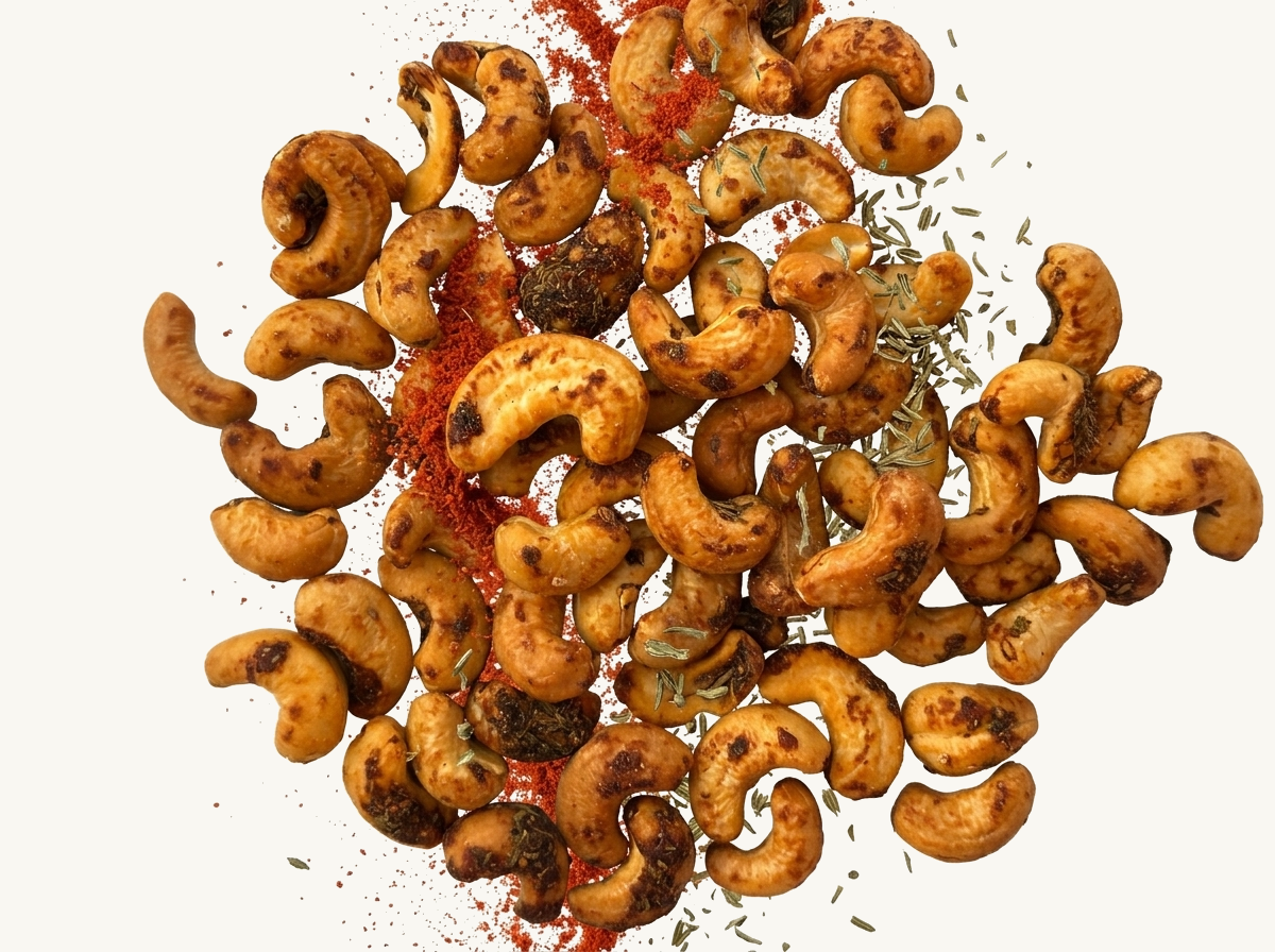 Cashews mit Tomaten
