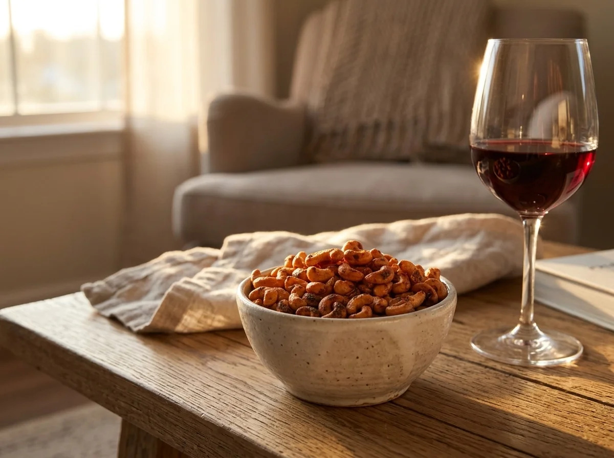 Cashewkerne in einer Schale