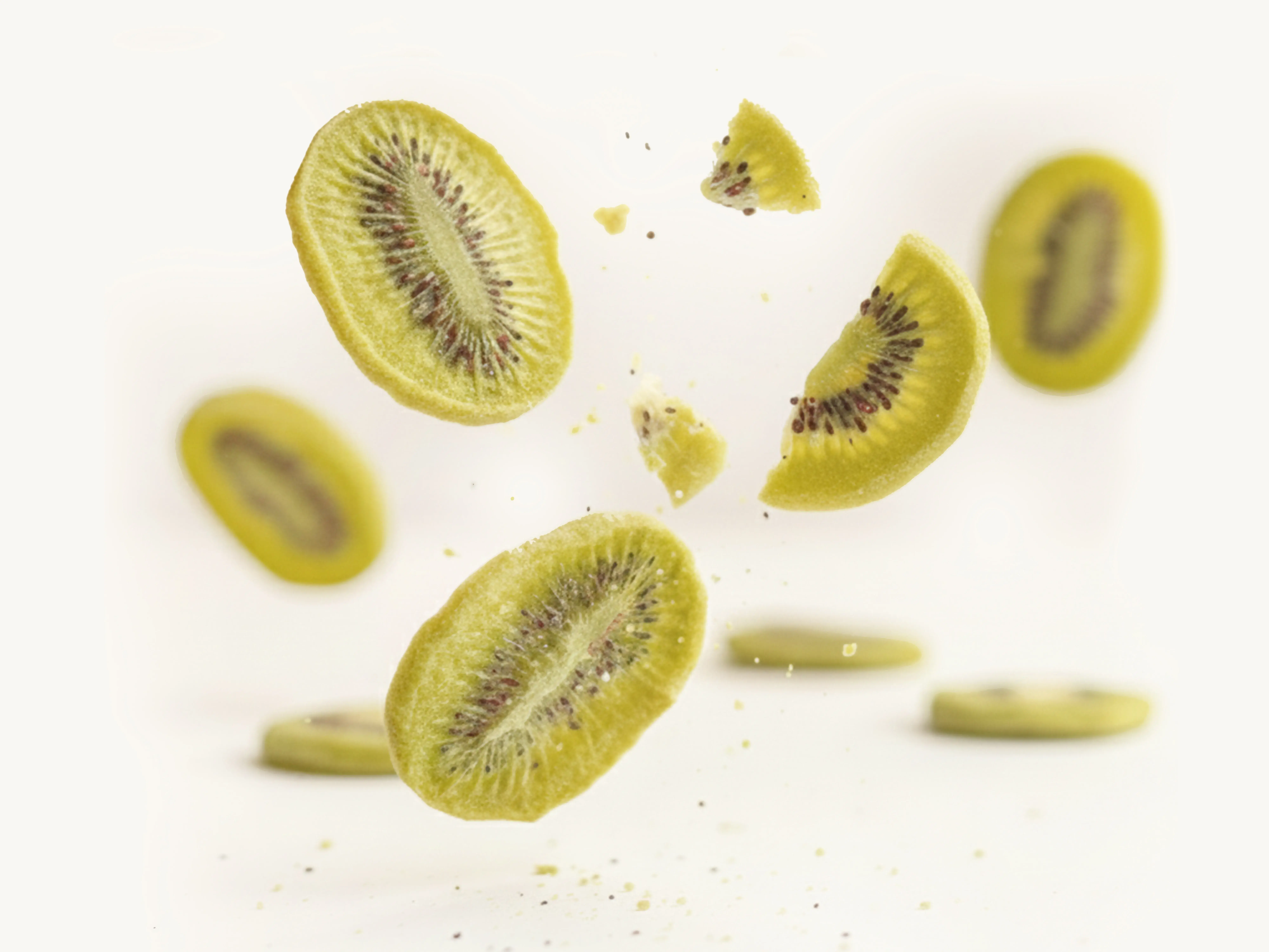 Gefriergetrocknete Kiwi