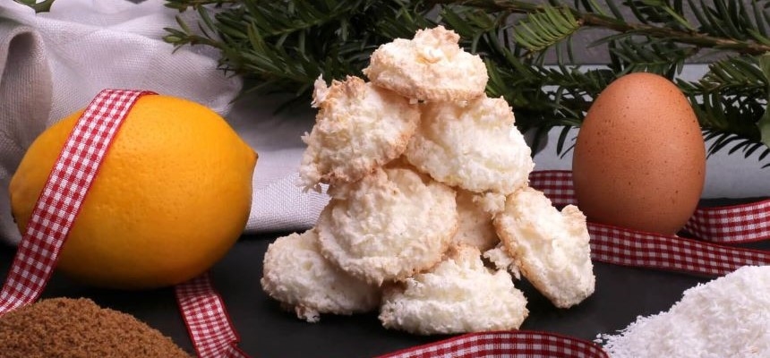 Kokosmakronen ohne Zucker – Rezept Grizly