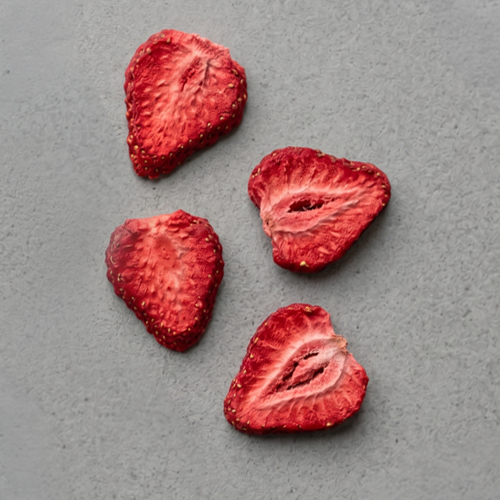 Gefriergetrocknete Erdbeeren