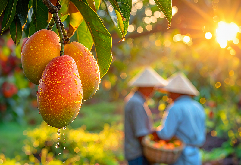 Ketchupflasche und Tomaten