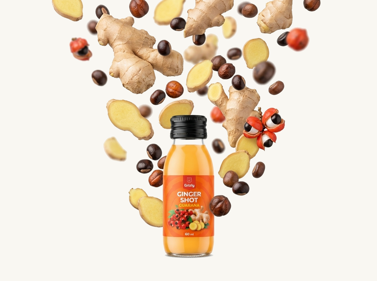 Ingwer und Guarana