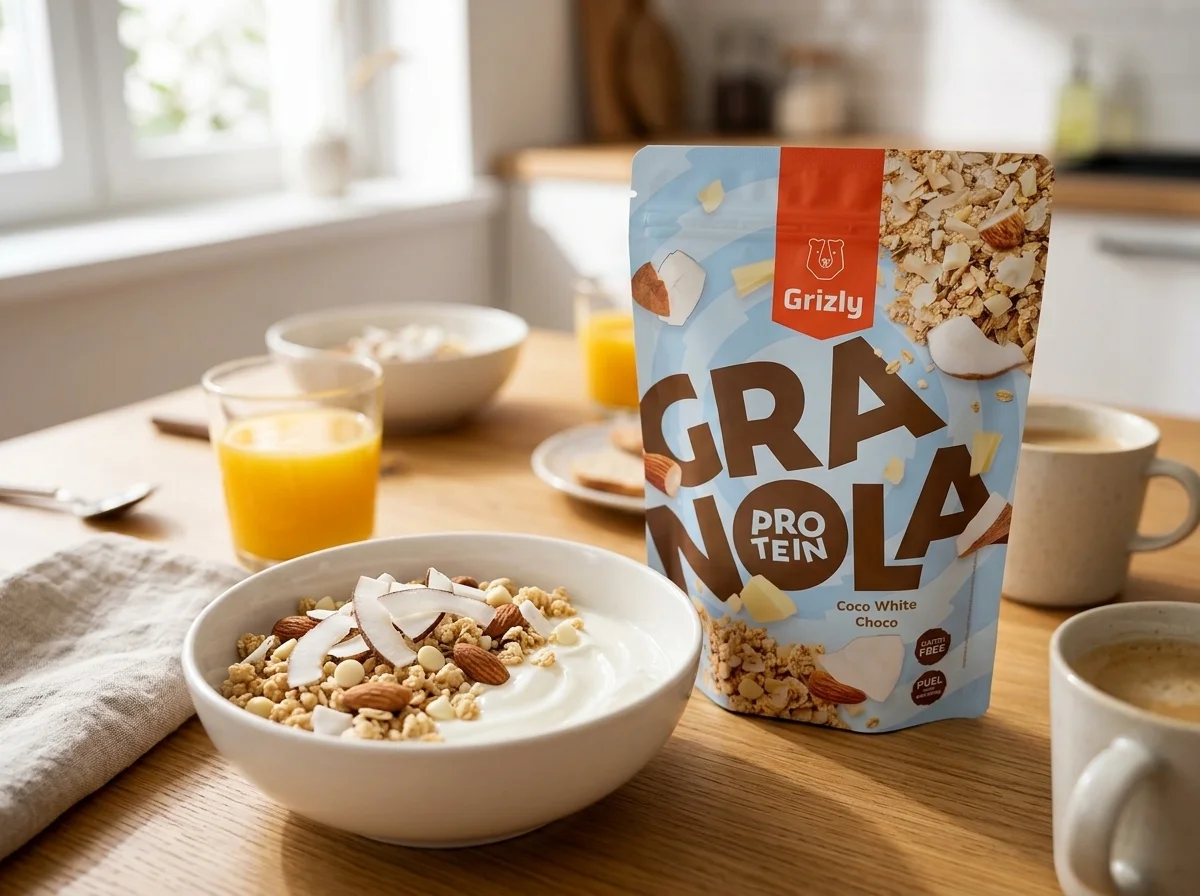 Frühstück mit Granola