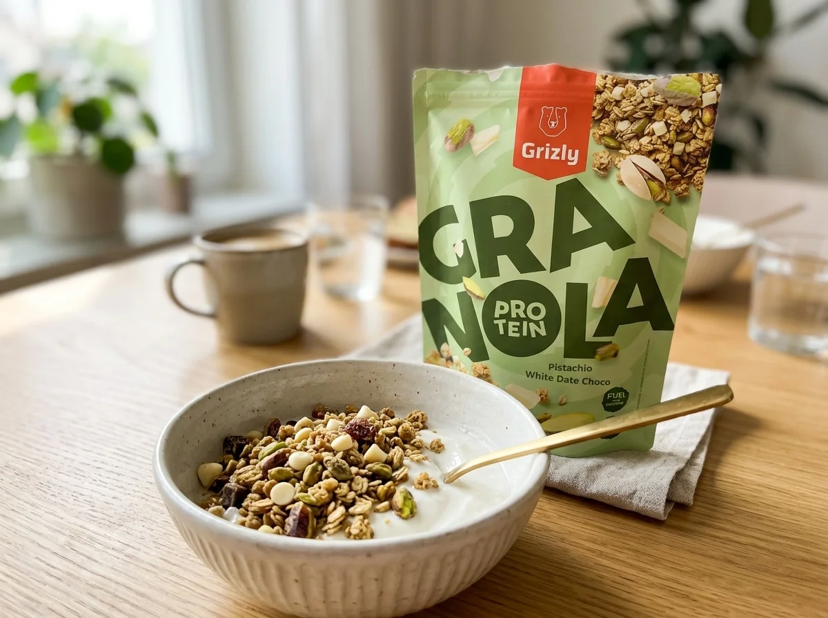 Frühstück mit Granola