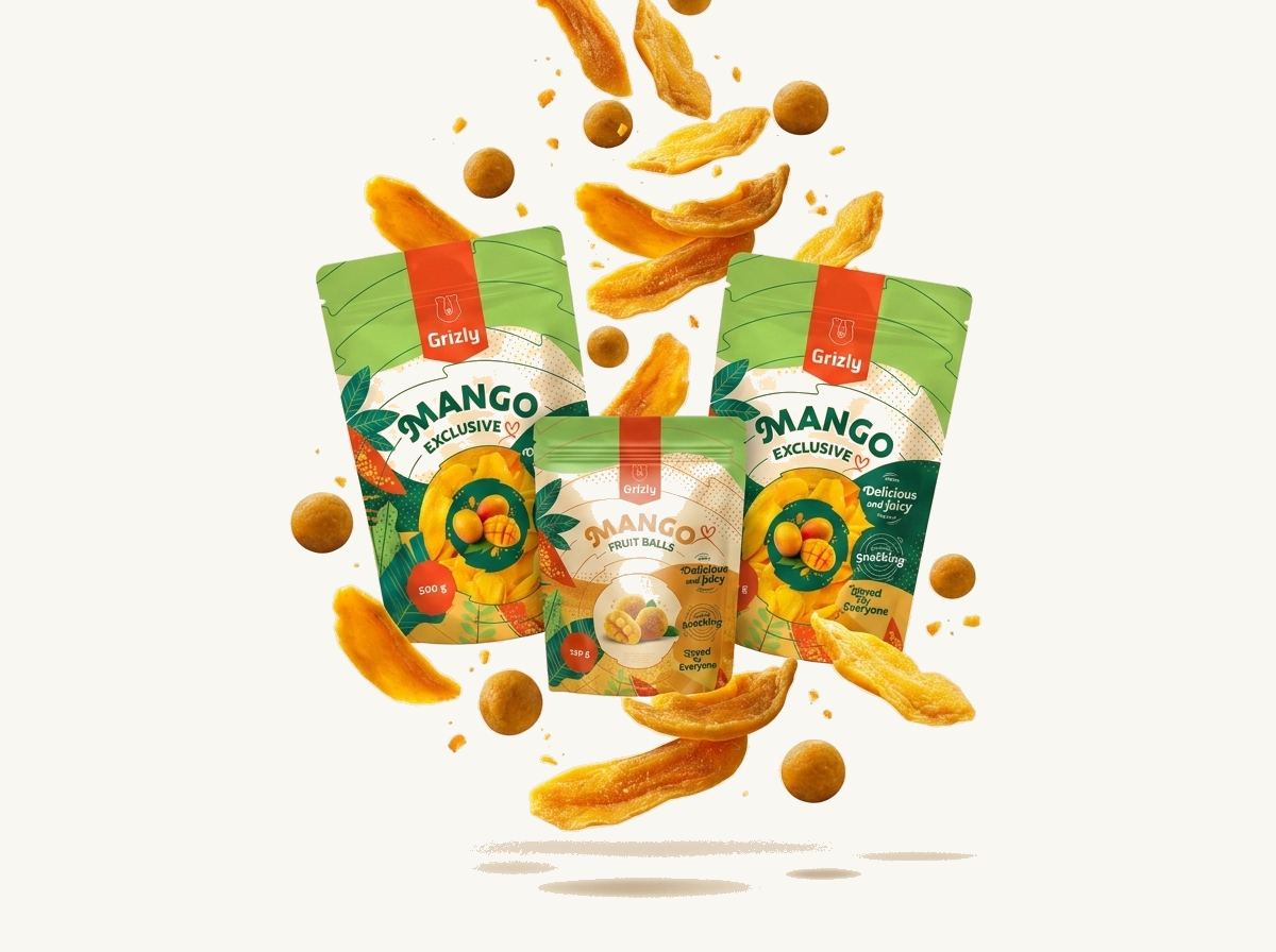 Getrocknete Mango Duo