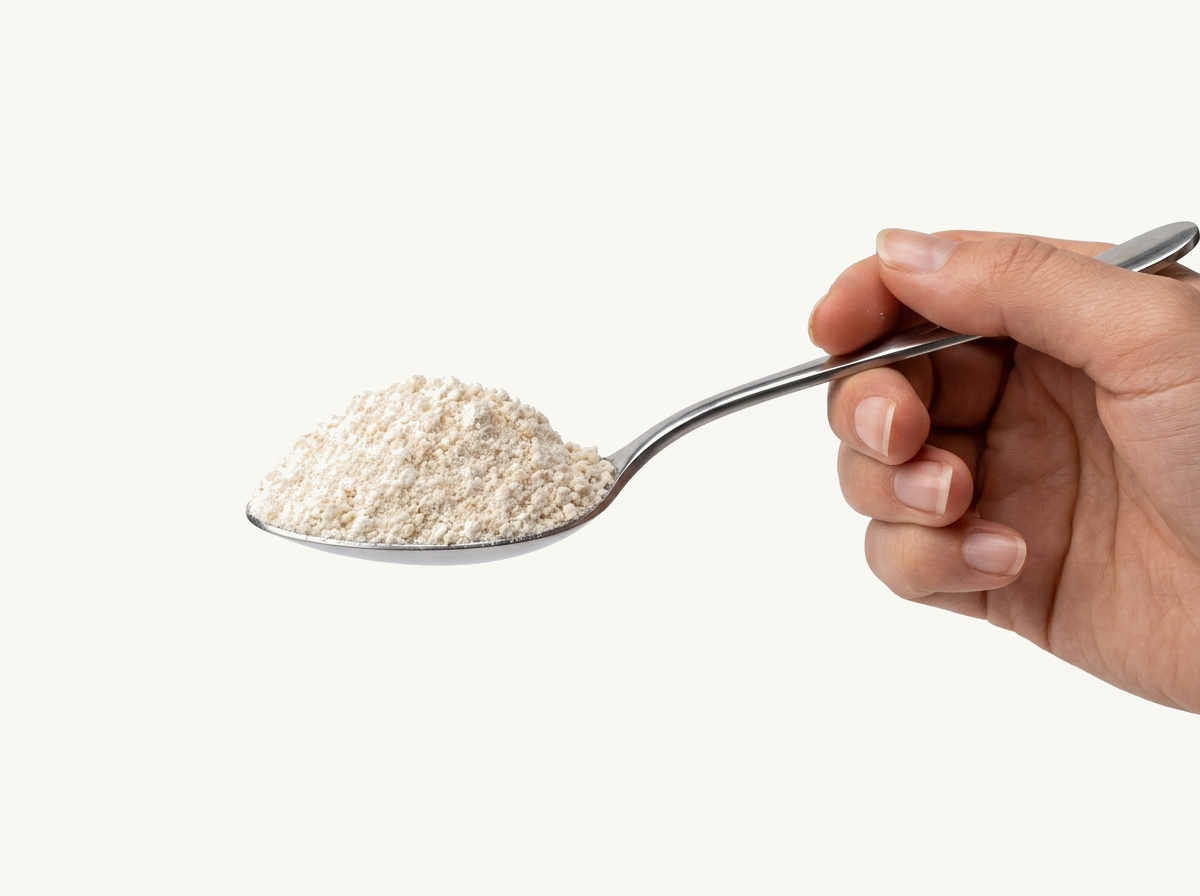 Brei in der Hand