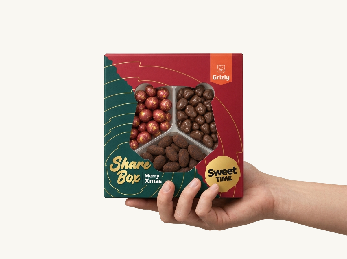 eine Handvoll Weihnachtsmix