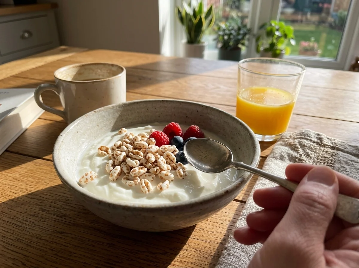 Frühstück mit Dinkel