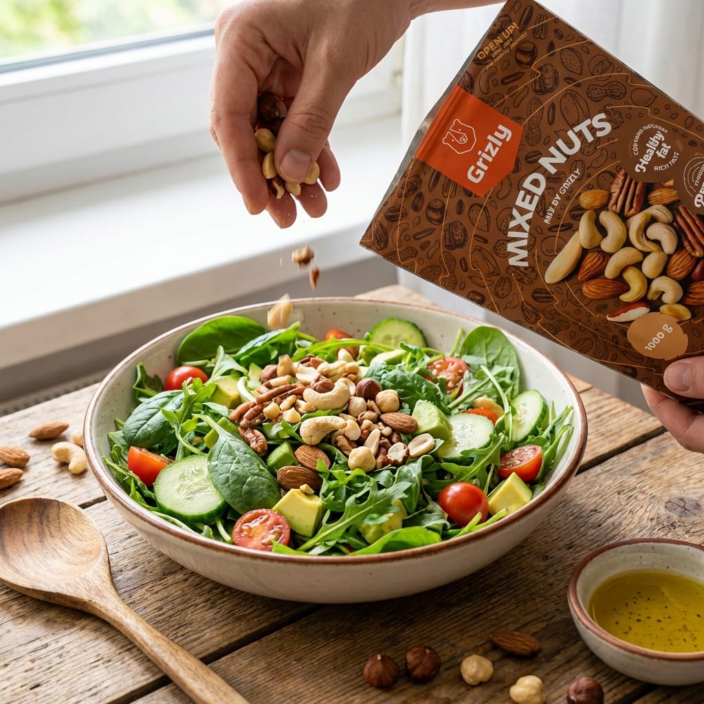 Nussmix für Salate