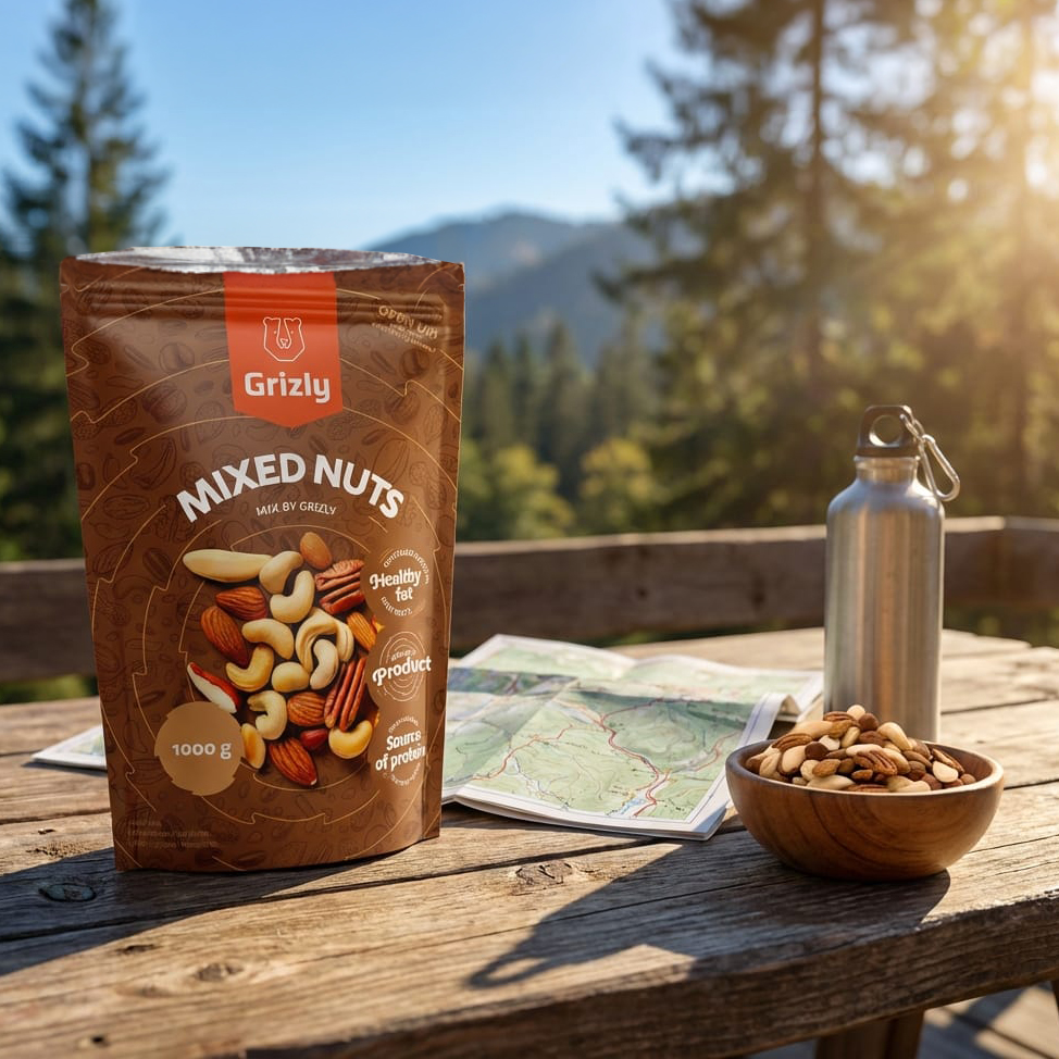 Nussmix für Ausflüge