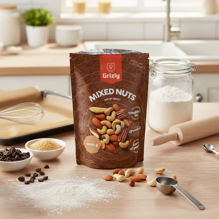 Nussmix zum Backen