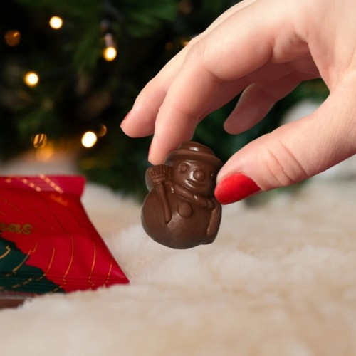 Schneemann-Schokoladenfiguren Grizly