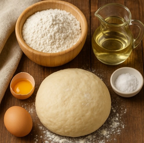 Zutaten für Strudelteig - Rezept Grizly