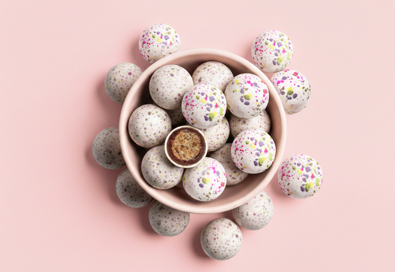 Ketchupflasche und Tomaten