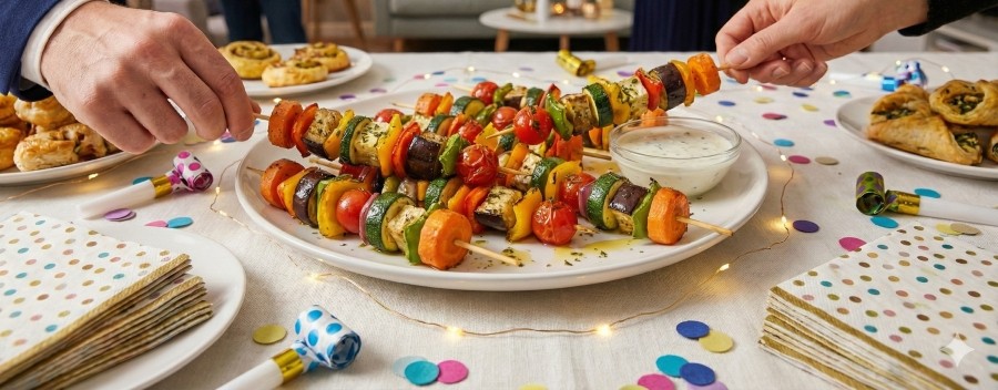 Herzhafter Snack - Blätterteig-Schnecken - Silvester-Tipp mit Grizly