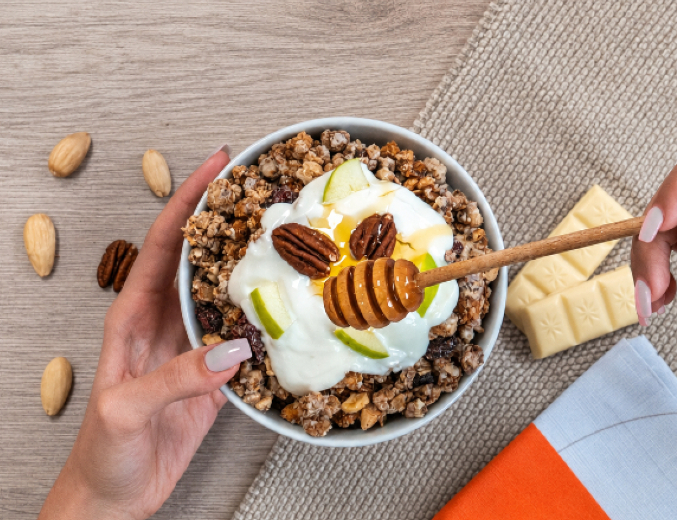 Knuspriges Kokos-Granola