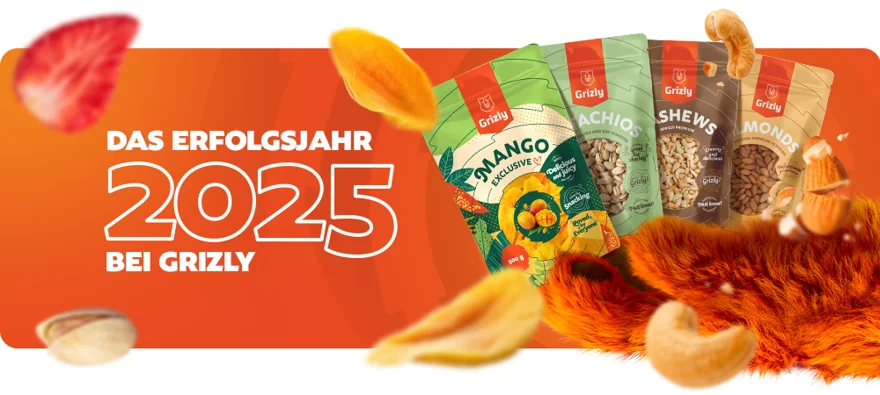 Das Jahr 2025 bei Grizly. Dank Ihnen über 40 Millionen Euro Umsatz