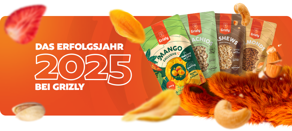 Das Jahr 2025 bei Grizly. Dank Ihnen über 40 Millionen Euro Umsatz