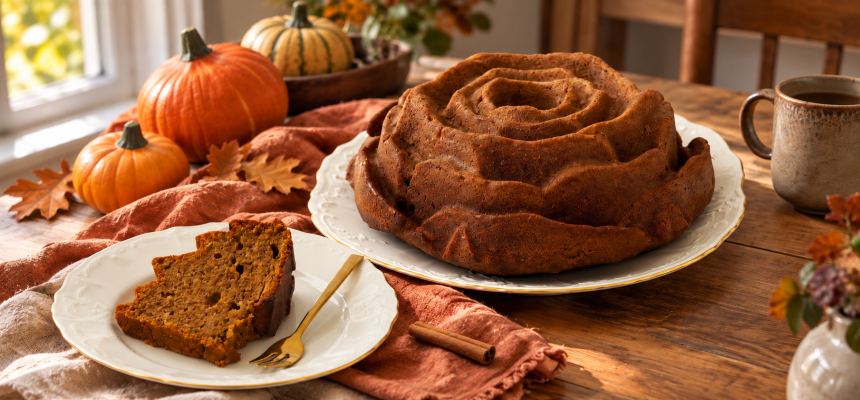 Kürbis-Gugelhupf: Rezept für einen saftigen Herbstklassiker