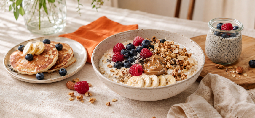 So gelingt ein gesundes süßes Frühstück