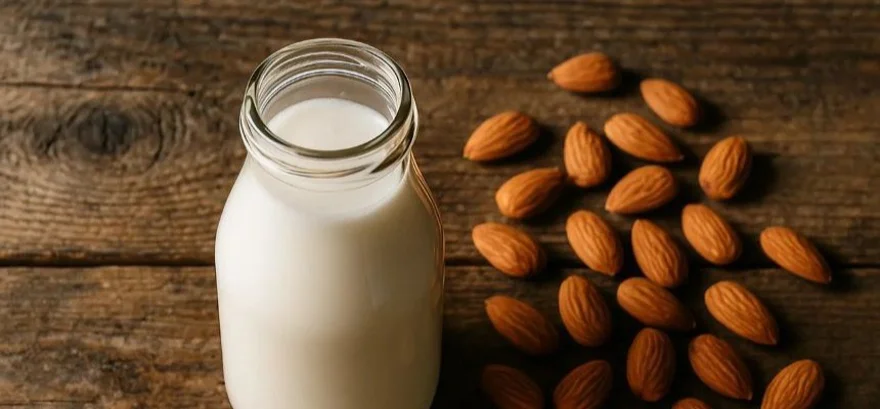 Mandelmilch: Rezept, Vorteile und wie man sie beim Kochen nutzt