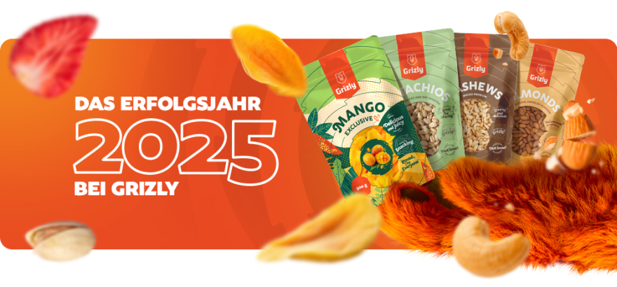 Das Jahr 2025 bei Grizly. Dank Ihnen über 40 Millionen Euro Umsatz