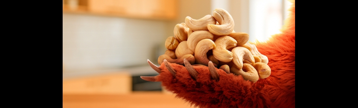 Wie finden Sie die perfekten Cashews? Grizly zeigt's Ihnen!