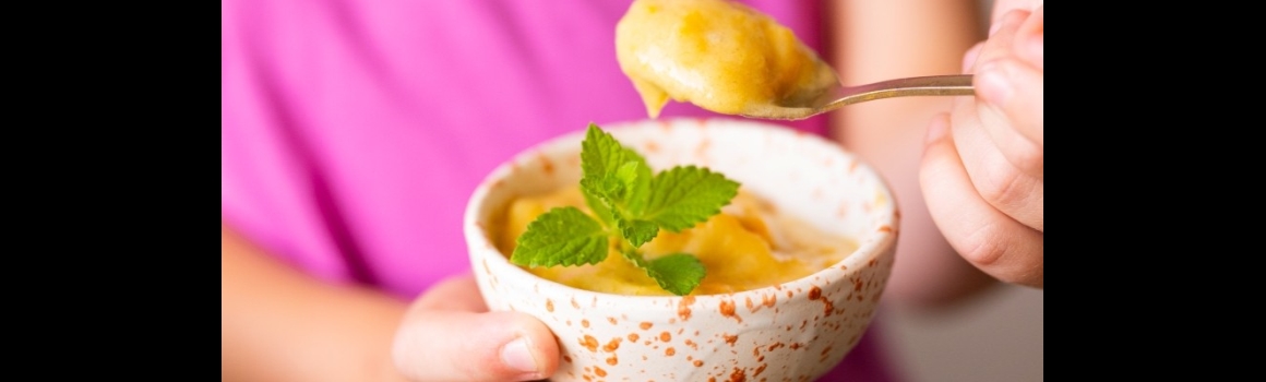 Mango-Eis, „Nice Cream“ ohne Reue