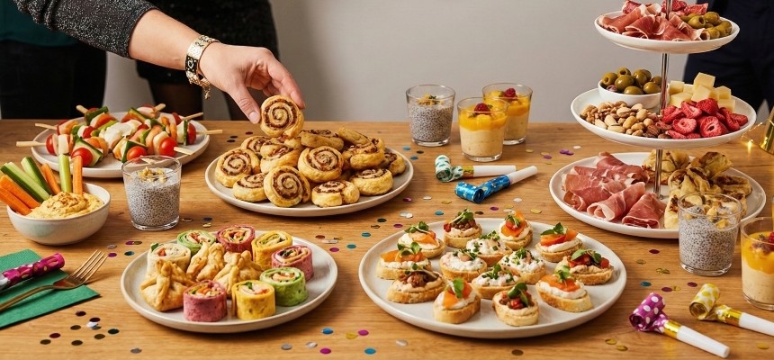 Ideen für Silvesterjause: Rezepte für leckere Snacks & Häppchen