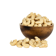 Ungesalzene Cashewkerne