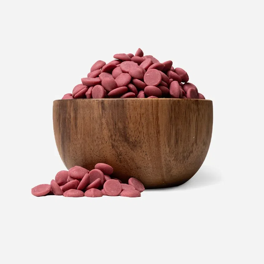 Belgische Ruby-Schokolade