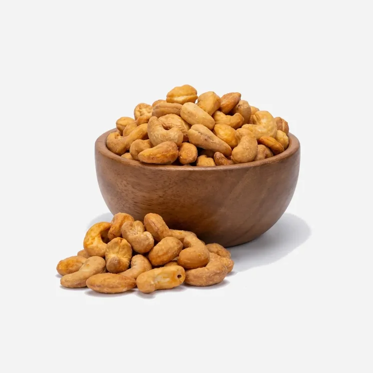 Cashewkerne geröstet, gesalzen und pikant