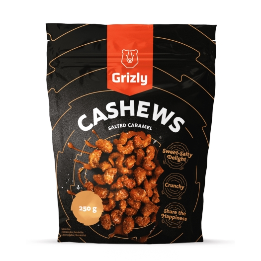 Cashewkerne in Salzkaramell