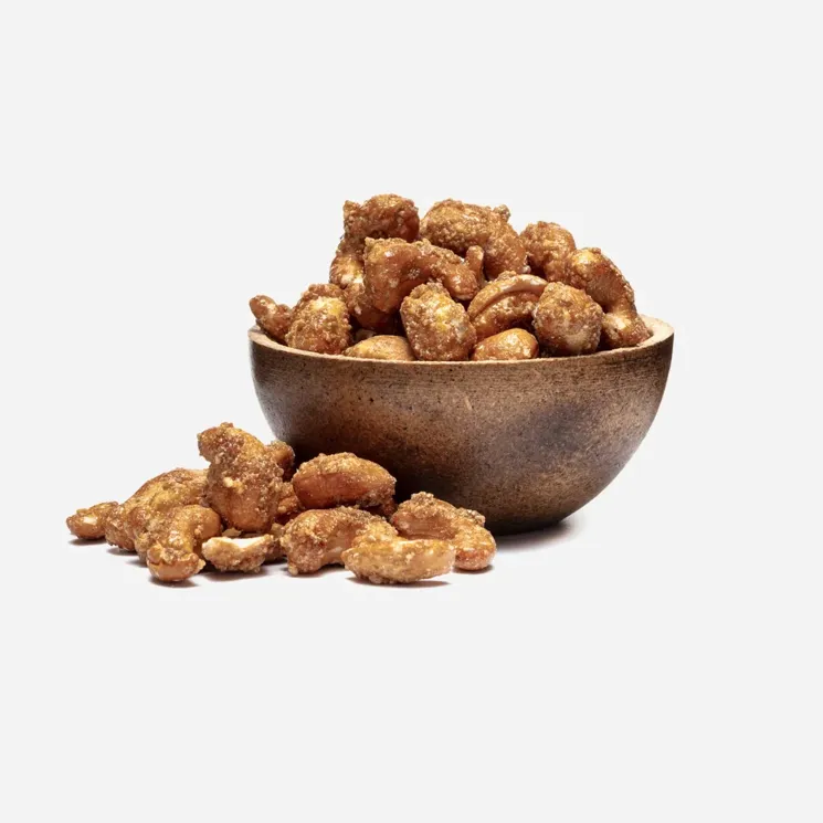 Cashewkerne in Salzkaramell