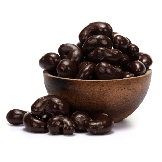 Cashewkerne in Zartbitterschokolade