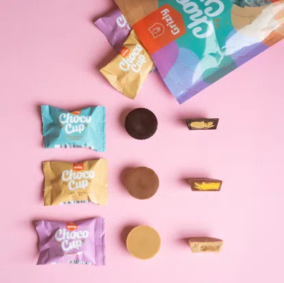 Choco Cups Karamellschokolade & Haselnusscreme