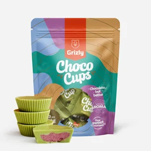 Choco Cups Matcha Chocolate & Raspberry
