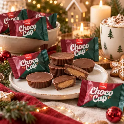 Choco Cups Merry Xmas Lebkuchen (12 Stk.)