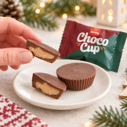 Choco Cups Merry Xmas Lebkuchen (12 Stk.)
