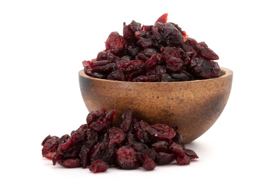Cranberries, halbiert