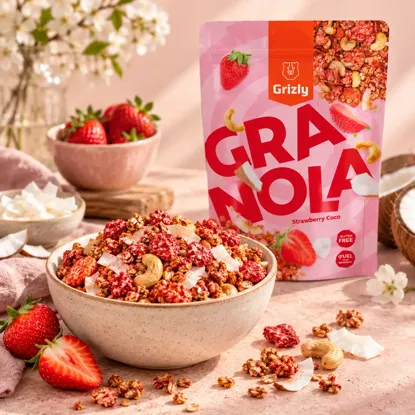 Erdbeer-Granola