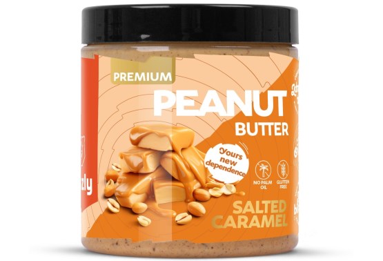 Erdnusscreme mit Salzkaramell