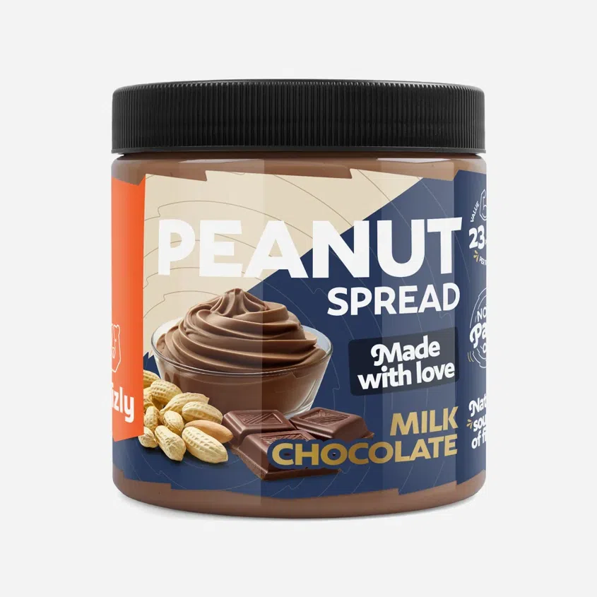 Erdnusscreme mit Vollmilchschokolade