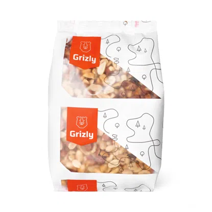Erdnüsse geröstet & gesalzen mit Haut